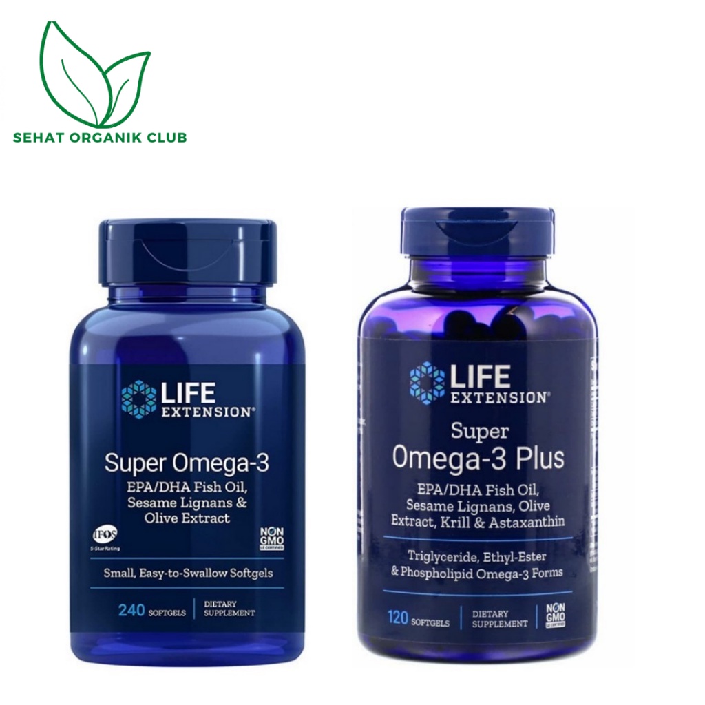 Jual Life Extension Super Omega 3 EPA/DHA Omega Foundations 240 Softgel
