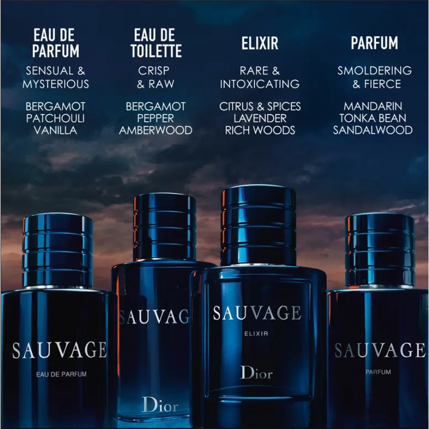 Jual Dior Sauvage Eau De Parfum / Pure Parfum / Elixir / Edt | Shopee Indonesia