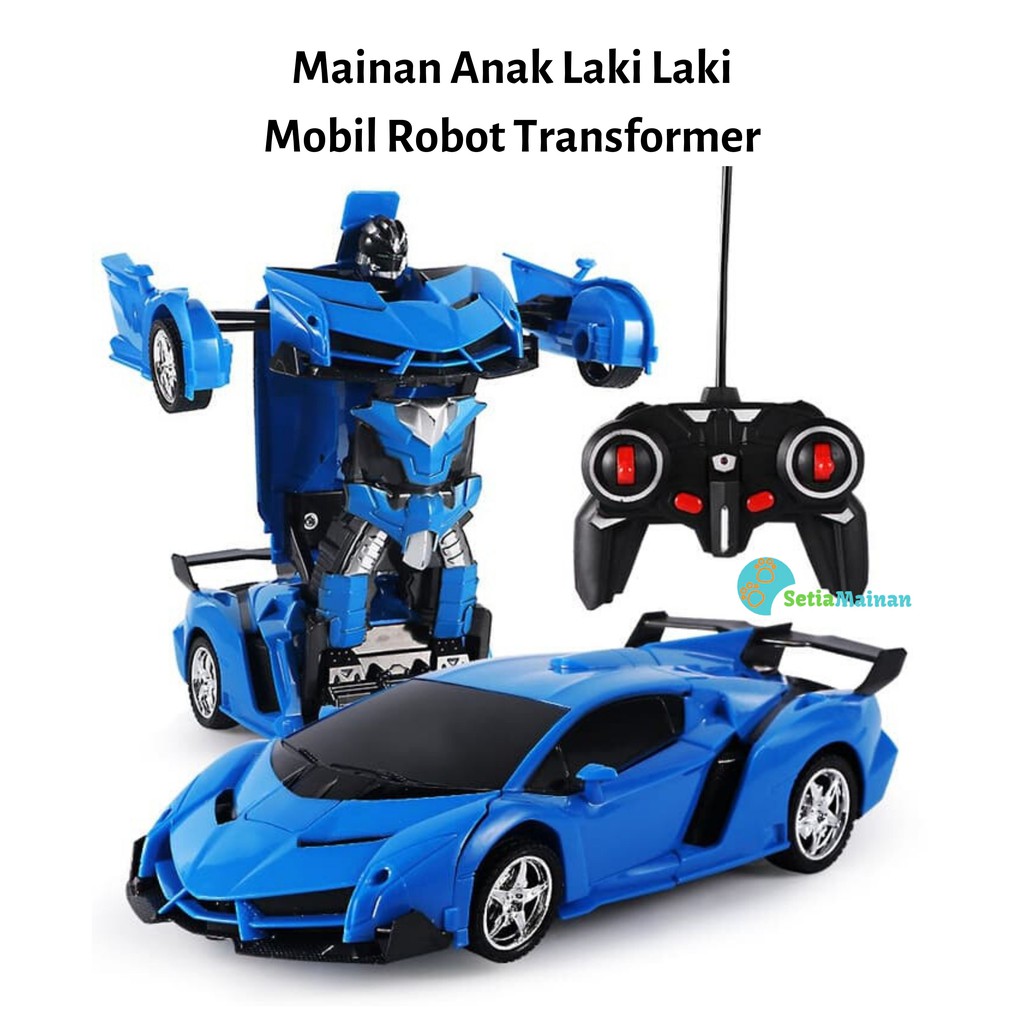 Jual Rc Transformer Mainan Anak Laki Laki Remote Mobil Robot Deformation / Mainan Mobil / Mainan Robot | Shopee Indonesia