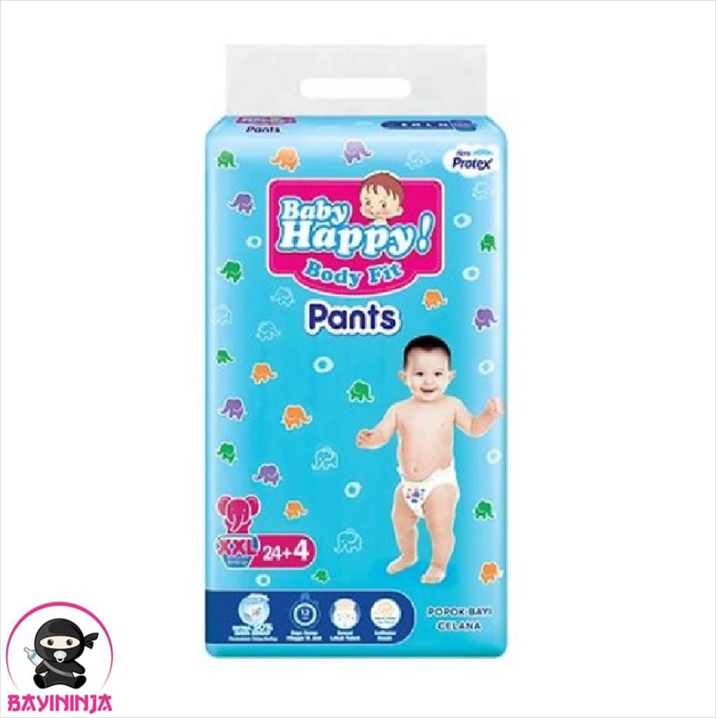 BABY HAPPY Body Fit Pants Popok Celana XXL24 XXL 24 Shopee Indonesia
