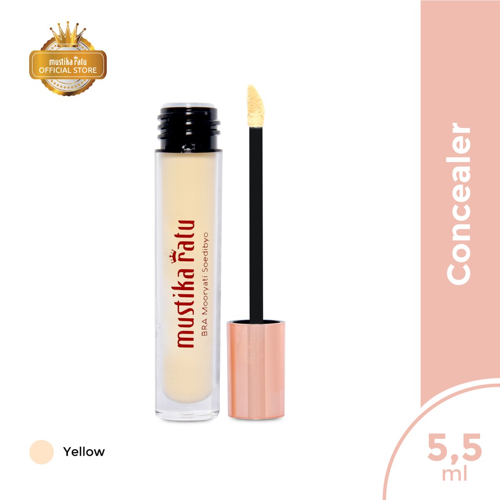 [Beauty Queen] Color Corrector Concealer Yellow Mustika Ratu kemerahan di wajah