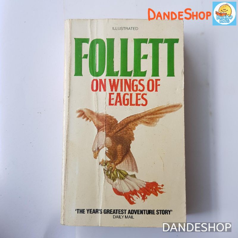 Jual On Wings Of Eagles by Ken Follett 1983 Classic English Novels