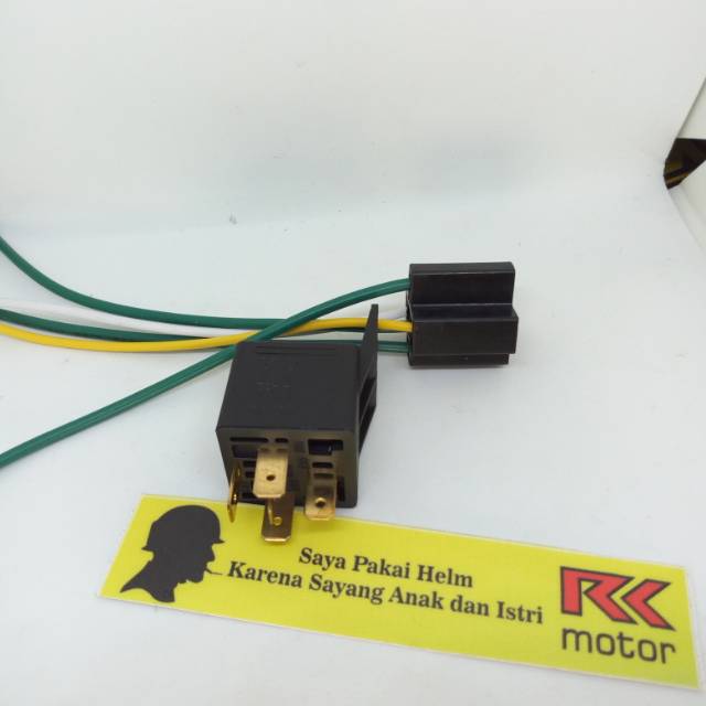 Jual Relay 5 kaki 40a dan socket Shopee Indonesia