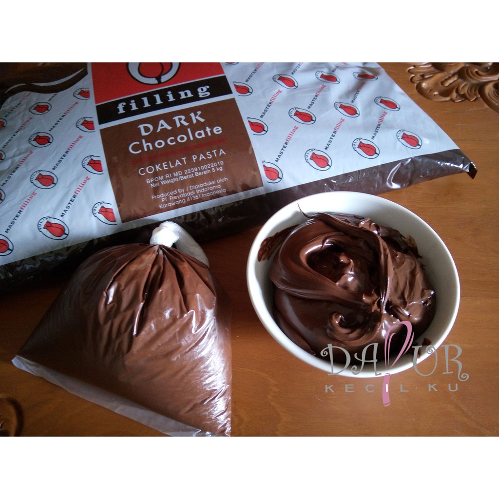 Jual Choco Filling Tulip 500 Gram Repack Dark Cokelat Fiiling Pasta 500Gr / Coklat Filling | Shopee Indonesia