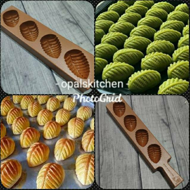 Cetakan Kue Kering Nastar Daun Gulung Kue Ku Tok Thok Praline Coklat