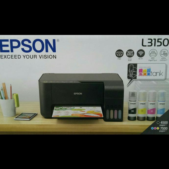 Jual Printer Epson L3150 Print Scan Copy Wifi Ink Tank Pw4516 Indonesia