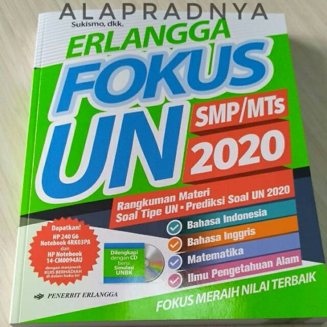 Kunci Jawaban Buku Fokus Un 2019 Smp Erlangga Info