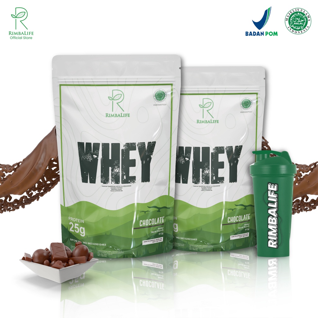 Jual Rimbalife Rimbawhey Rimba Whey Susu Whey Protein Halal BPOM 4 LBS