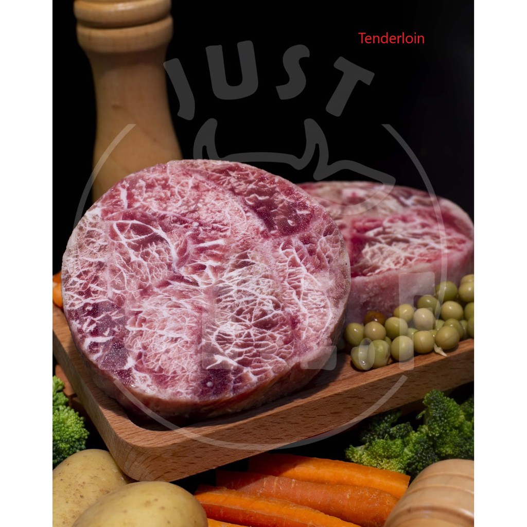 Tenderloin Wagyu Meltique Tenderloin Wagyu Round 200 gr Shopee
