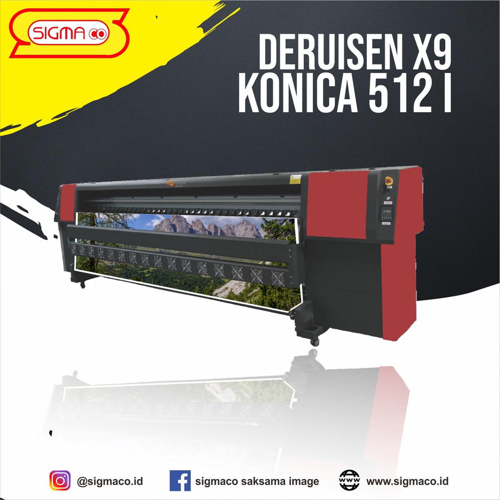 Jual Mesin Alat Cetak Spanduk, Banner, Baliho dan Wallpaper DRSX9