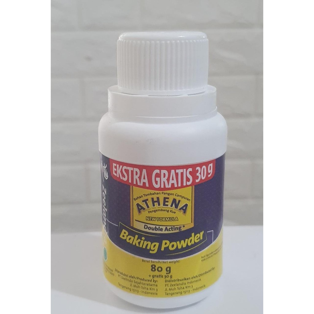 Jual Baking Powder Athena Double Acting Bahan Pengembang Kue Cake