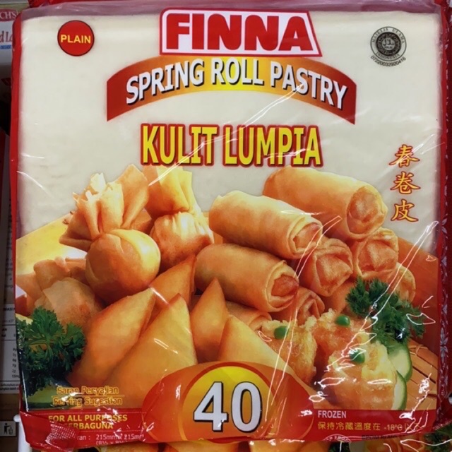 [BISA COD] KULIT LUMPIA FINNA SPRING ROLL PASTRY 215mm Shopee Indonesia