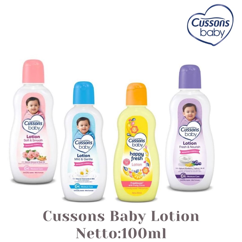 Jual Cussons Baby Body Lotion 100ml / Cussons Baby Lotion / Body Lotion