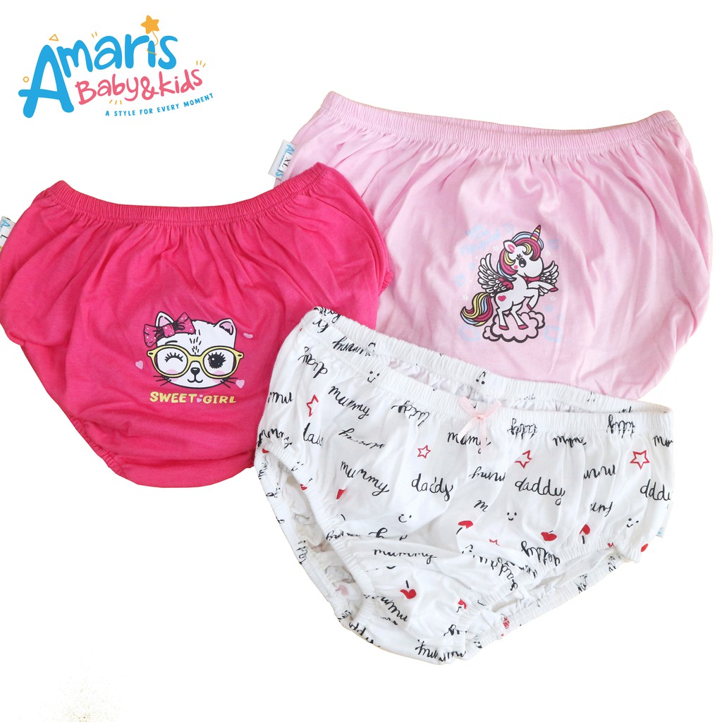Amaris Celana Dalam Anak Perempuan dan LakiLaki Usia 410 Tahun Shopee Indonesia
