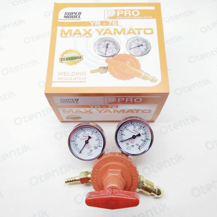 Jual REGULATOR LPG YAMATO YR 76 LPG GAS WELDING REGULATOR YR76 REGULATOR ELPIJI REGULATOR