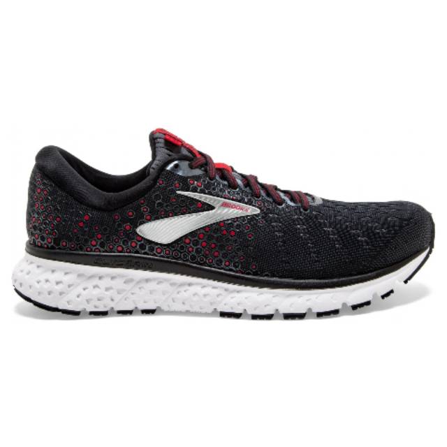 Jual Sepatu Lari Running Shoes Brooks Glycerin 17 Original - Black Red | Shopee Indonesia