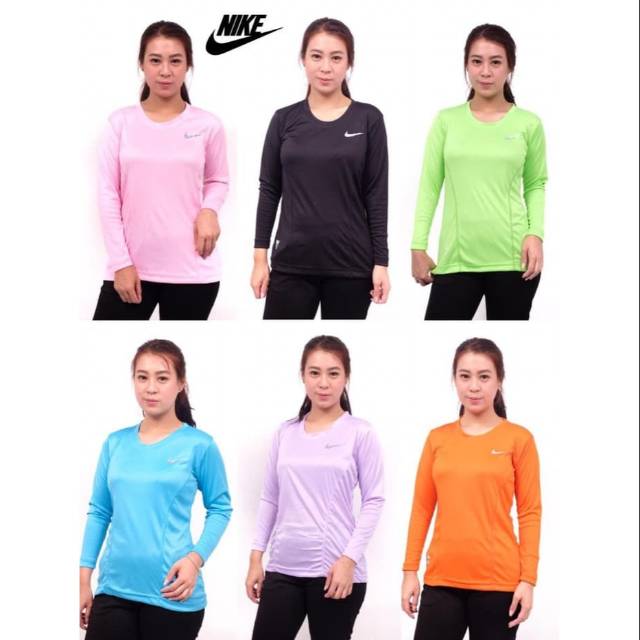 Contoh Baju Olahraga Wanita Lengan Panjang BAJUKU