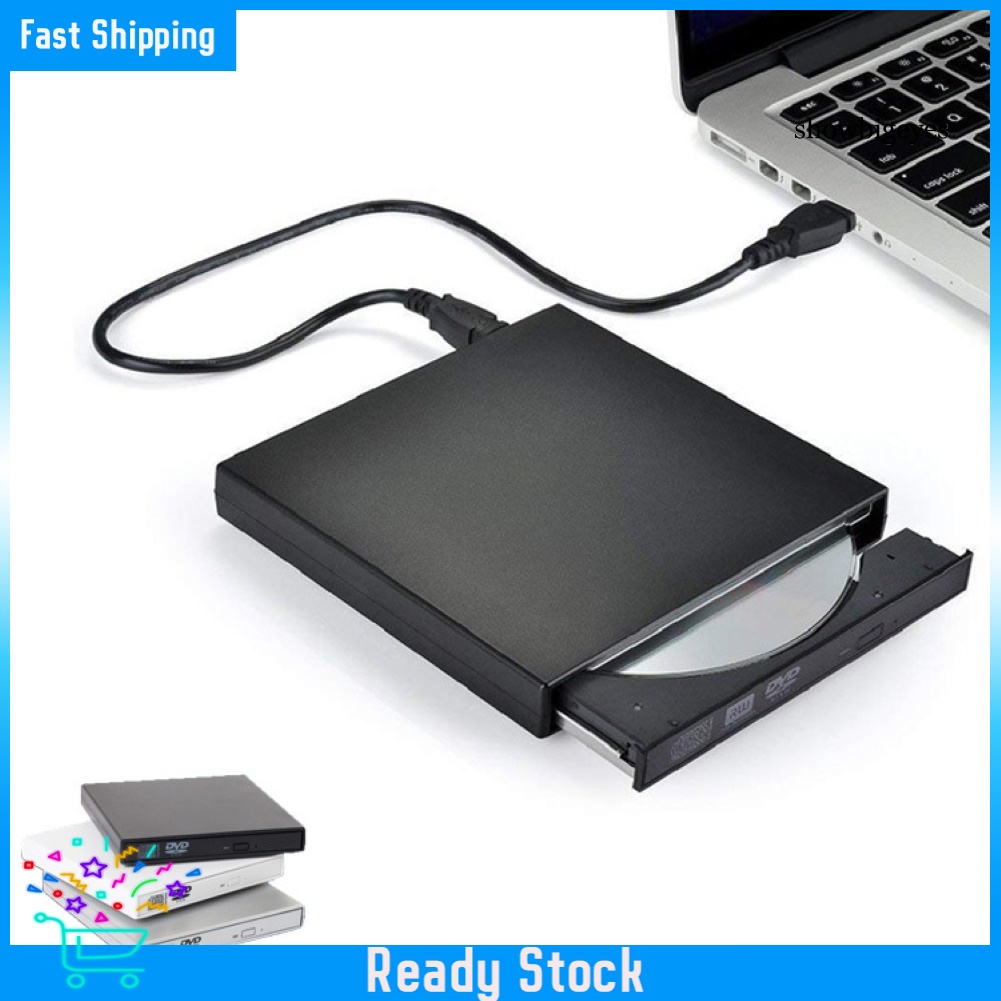 Jual Com--External Usb 2.0 Combo Dvd Rom Optical Drive Cd Vcd Reader Player For Laptop | Shopee Indonesia
