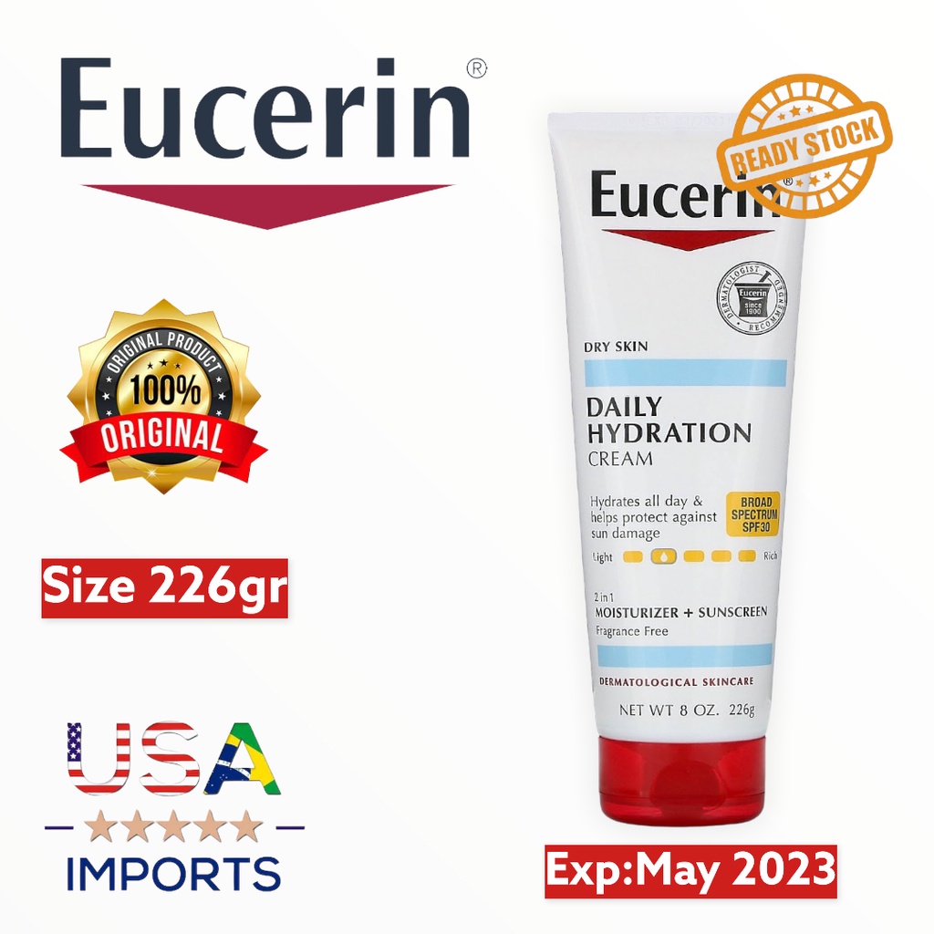 n termen vwo 2023 Jual Eucerin Daily Hydration Cream Spf 30 - 226Gr Indonesia|Shopee Indonesia