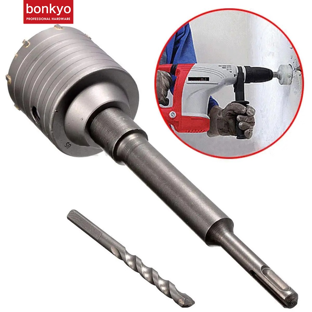 Jual Bonkyo Mata Bor Hole Saw Pelubang Beton Tembok Pipa Perkakas Alat