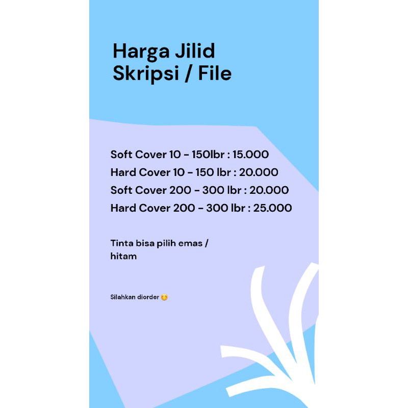 Jual Jilid File / Skripsi Super Murah Indonesia|Shopee Indonesia