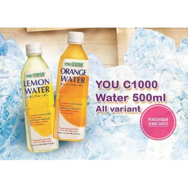 You C 1000 Water Shopee Indonesia