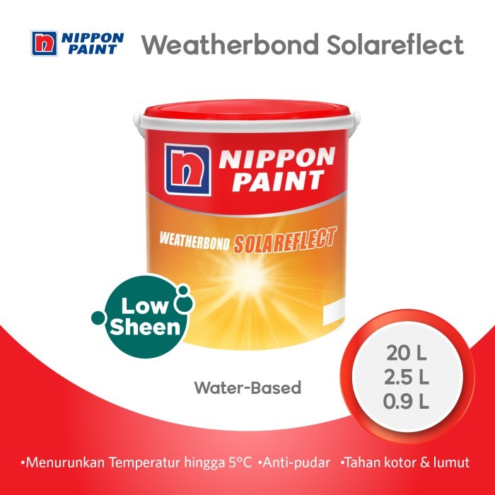 Jual Nippon Paint Weatherbond Solareflect (Tinting) 2,5L Cat