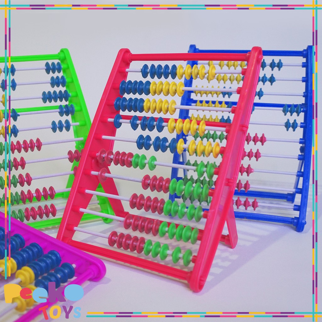 Jual Mainan Anak / Alat Berhitung Sempoa Kecil Murah | Shopee Indonesia