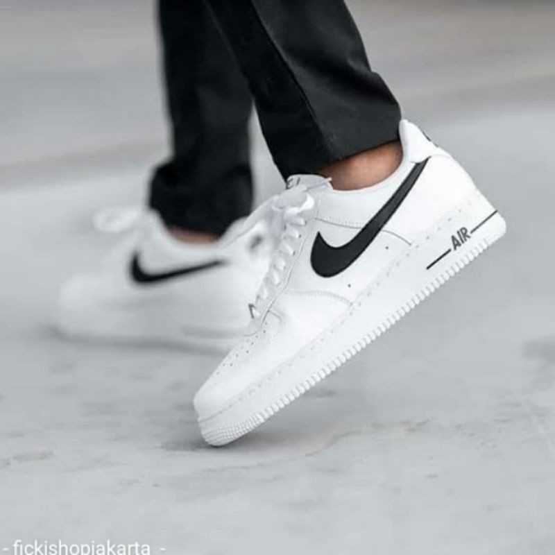 Jual Sepatu N*Ke Air Force 1 Low '07 White Black | Shopee Indonesia
