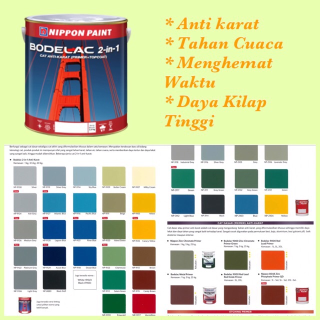 Katalog Warna Cat Besi Nippon Paint Joseph Andes1950 vrogue.co