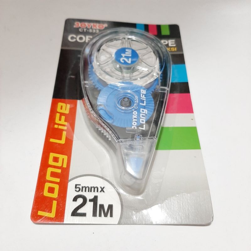 Jual STIPO KERTAS / CORRECTION TAPE TIPE X KERTAS MERK JOYKO CT522 CT