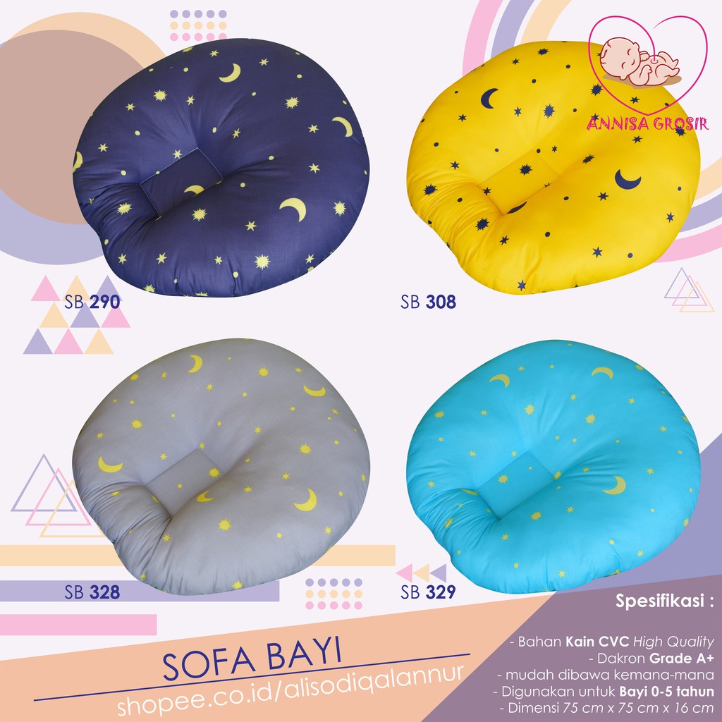 Elhababy SBCVC Sofa Bayi Multifungsi Sofa Bayi Newborn Baby Launger