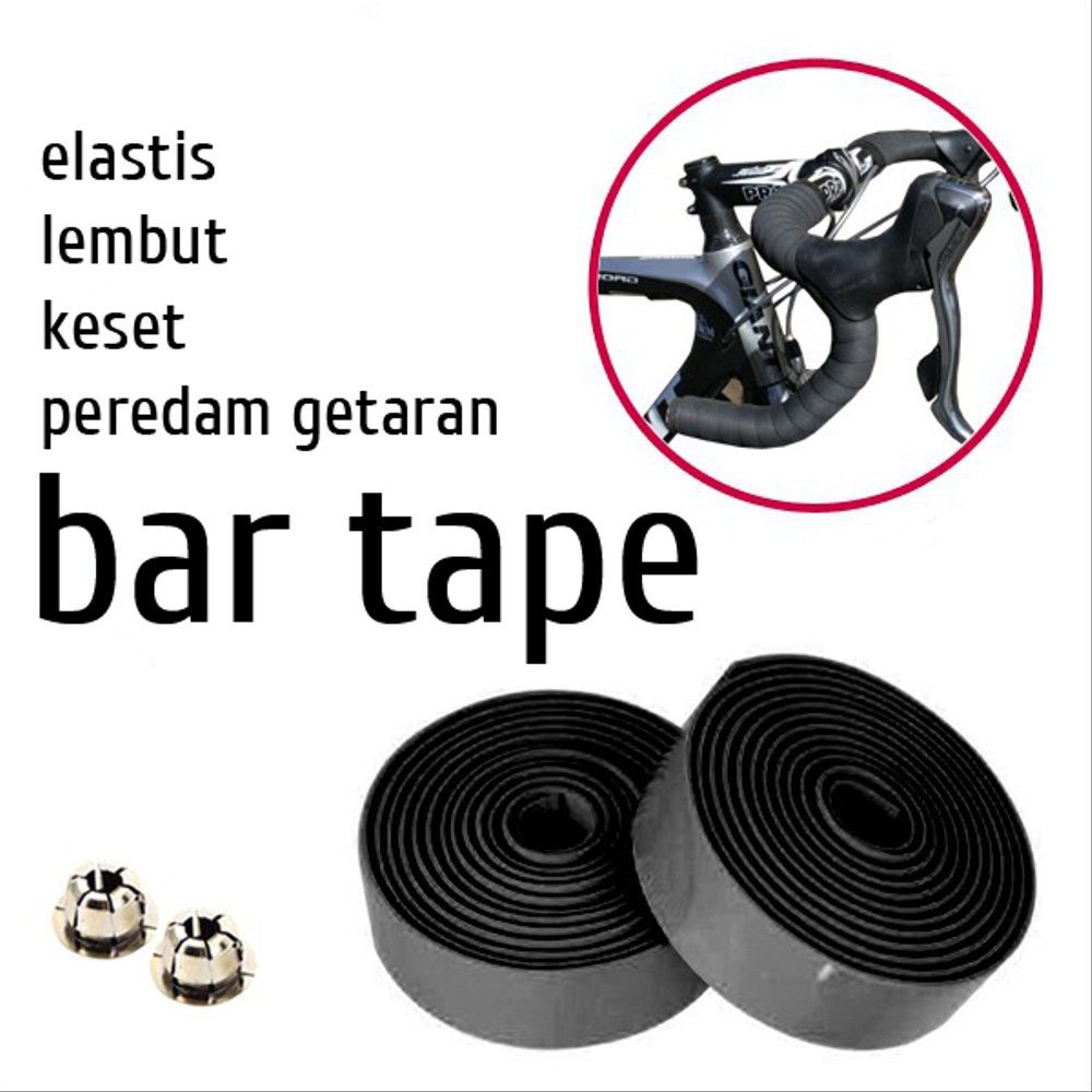 Jual Bar Tape Handle Bar - Drop Bar Grip Cover Pembalut Stang Sepeda Balap - Road Bike - Fixie Terbatas | Shopee Indonesia