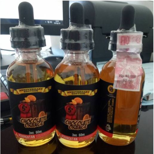Jual Liquid Vape Coklat Orange Nic 3 60Ml | Shopee Indonesia
