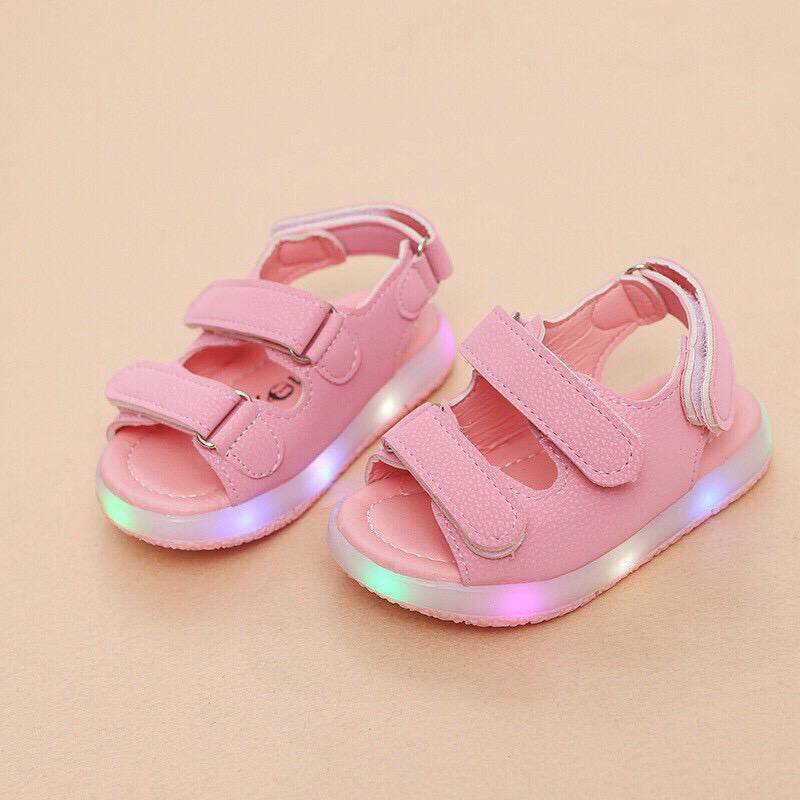 Sandal Sepatu Anak Lakilaki&Perempuan Lampu LED HAILEY Size 2130 Usia