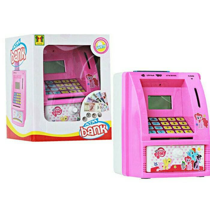 Jual Mainan Anak Perempuan Edukasi Atm Mini Happy Little Pony Celengan Bank Bahasa Indonesia He1Ys5 | Shopee Indonesia