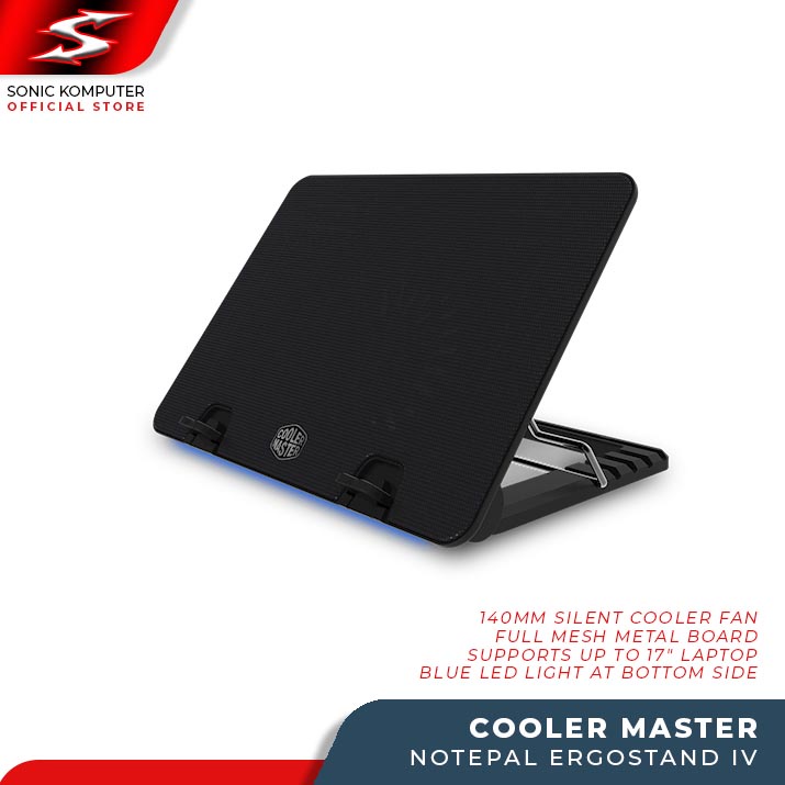 Jual Cooler Master Notepal Ergostand IV Adjustable Stand Laptop Cooling