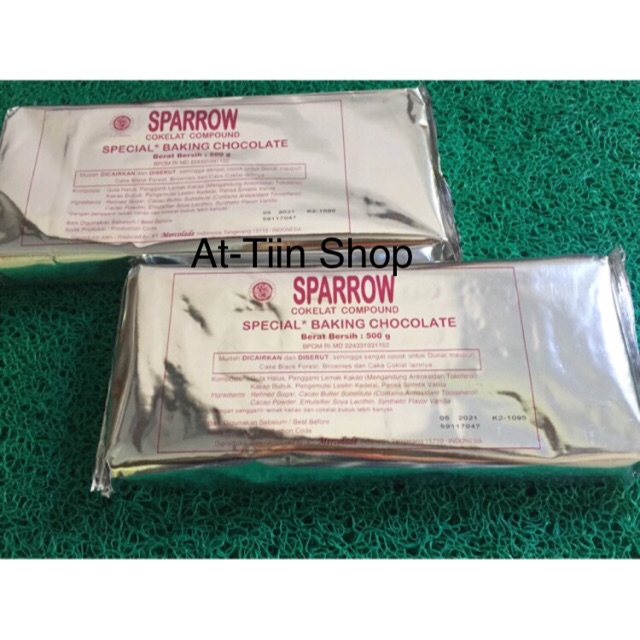 Jual Cokelat Batangan Sparrow 500 G/Coklat Compound | Shopee Indonesia