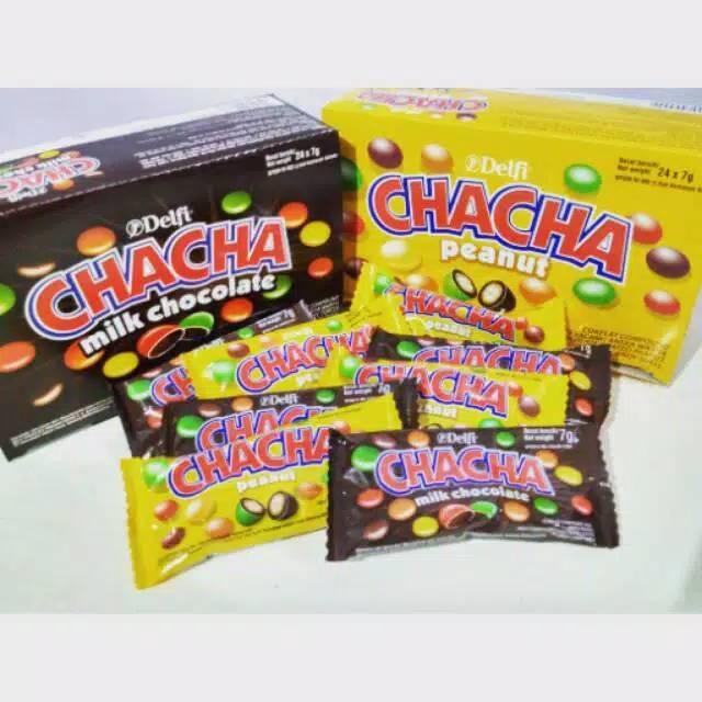 Jual Cha Cha Coklat / Chacha Kacang / Permen Chacha @13 Gr X 30 Pcs | Shopee Indonesia