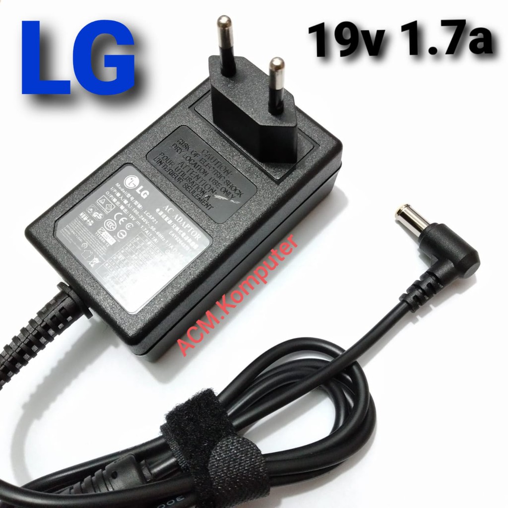 Jual Power Adapter TV Monitor LED LCD LG 19V 1.7A FOR TV LG Shopee Indonesia