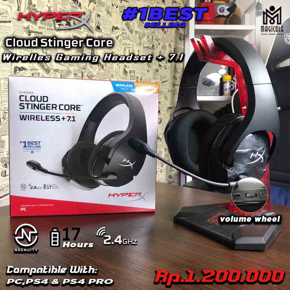 Jual Hyperx Cloud Stinger Core 7.1 Wireless Gaming Headset | Shopee Indonesia
