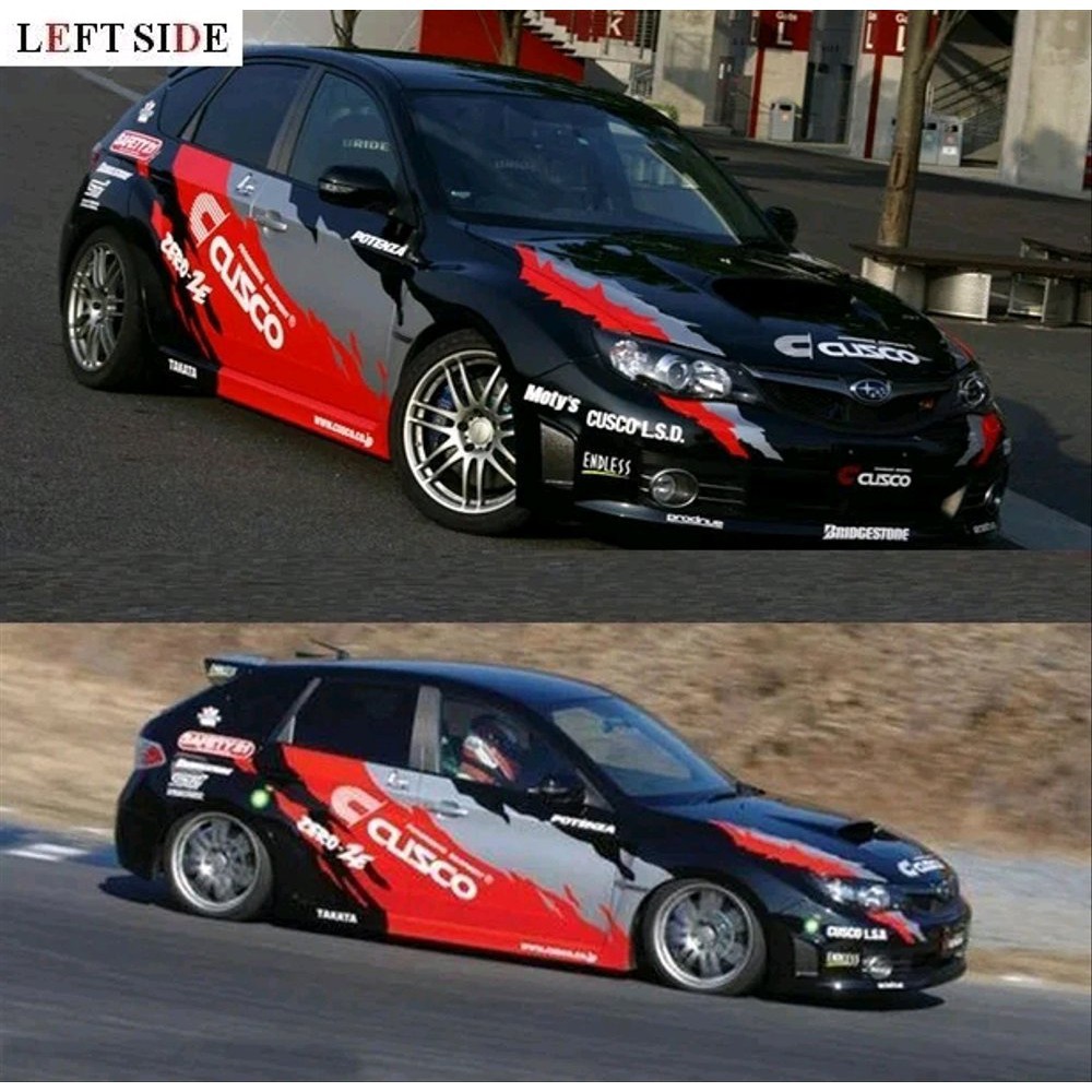 Jual [Cod] Terbaru Stiker Mobil Balap Stiker Body Full Mobil Stiker Keren Mobil Balap | Shopee Indonesia