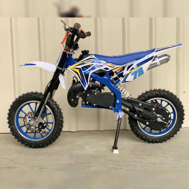 Motor Mini Trail LENKA MC73 Trail Mini MC73 50cc 2Tak Matic Shopee Indonesia