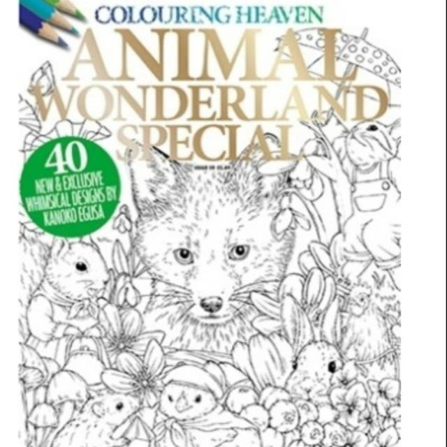 Animal Wonderland Special Coloring Book Magnauber Info