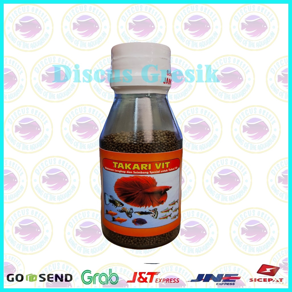 Jual Pelet Takari Vit Butir Makanan / Pakan Ikan Hias Kecil, Guppy,Cupang Shopee Indonesia