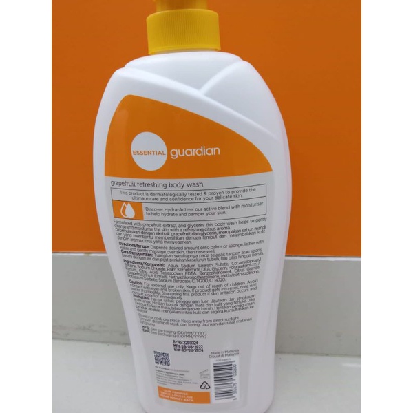 Jual Guardian body Wash 1L ( lavender, goatmilk, Grapefruit