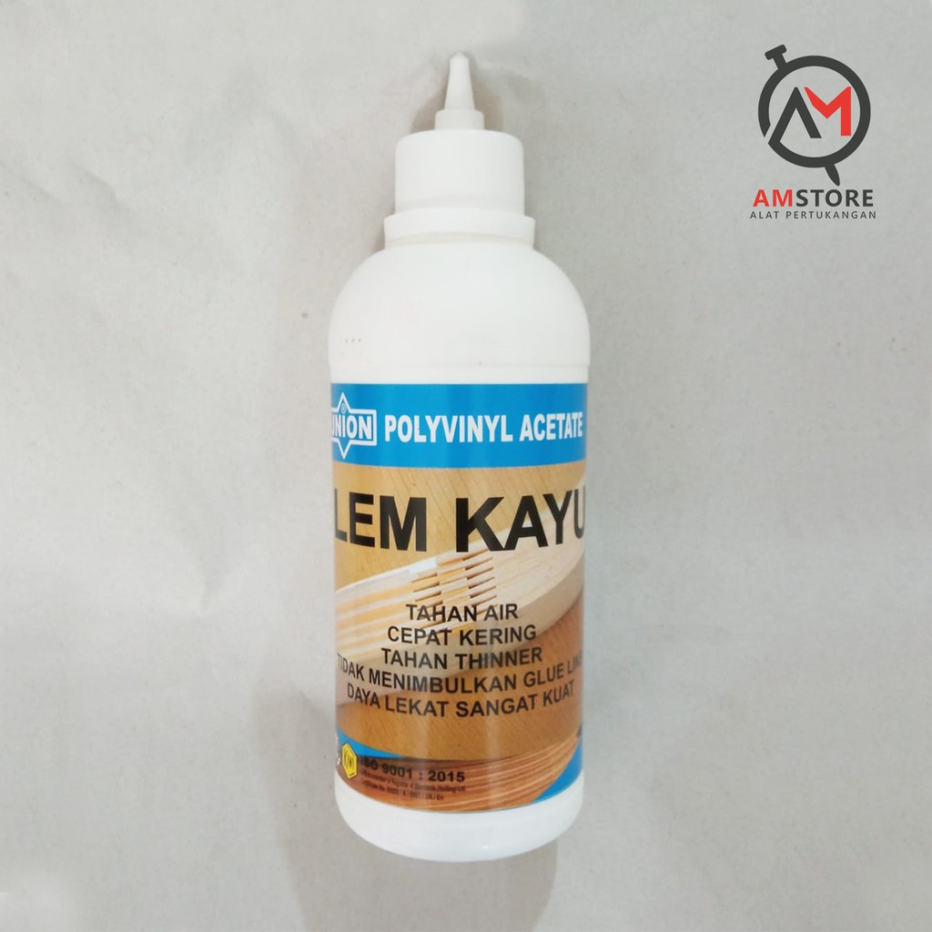 Jual Lem Kayu Polyvinyl Acetate (PVA) Union 600gr Shopee Indonesia