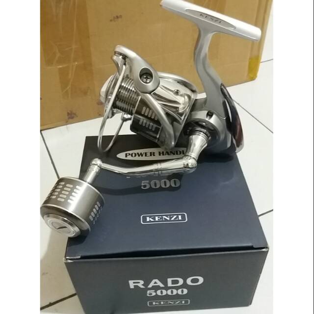 Rel / Reel pancing kenzi Rado 5000 power handle Shopee Indonesia