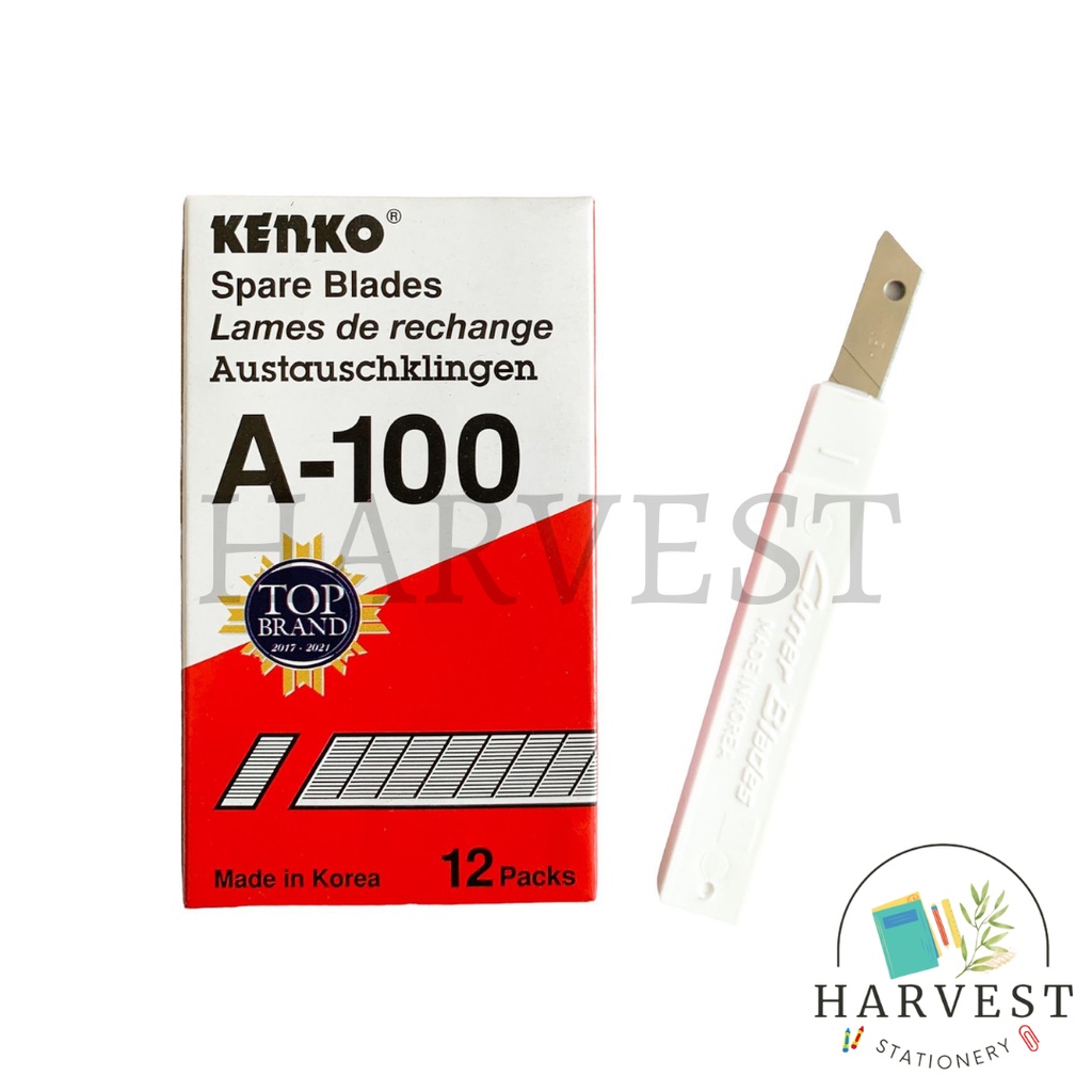 Jual Isi Cutter Kenko A100 / Isi Kater Kenko A100 Kecil Shopee Indonesia
