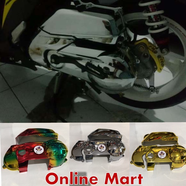 cover cvt mio M3 mio z mio soul GT 125 blue fino baru xride new core cvt Variasi Shopee Indonesia